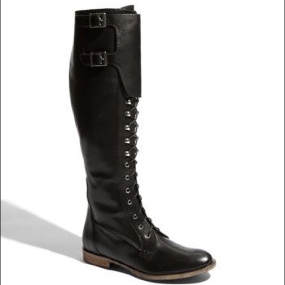 Charles David Rove Leather Riding Boots - Picture 8 of 8